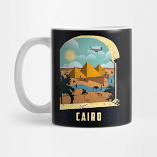 Vintage Travel Poster - Cairo Egypt Mug